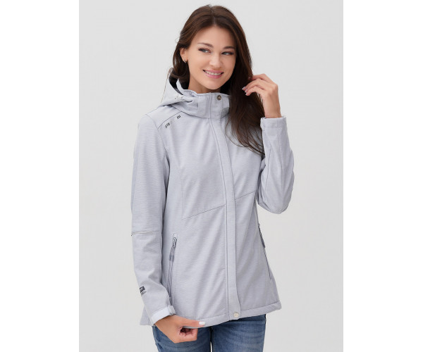 Ветровка  женская светло-серый цвета 2035SS