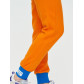 Спортивные брюки женские оранжевого цвета 1307O
