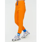 Спортивные брюки женские оранжевого цвета 1307O