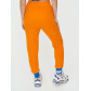 Спортивные брюки женские оранжевого цвета 1307O