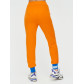 Спортивные брюки женские оранжевого цвета 1307O