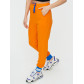 Спортивные брюки женские оранжевого цвета 1307O