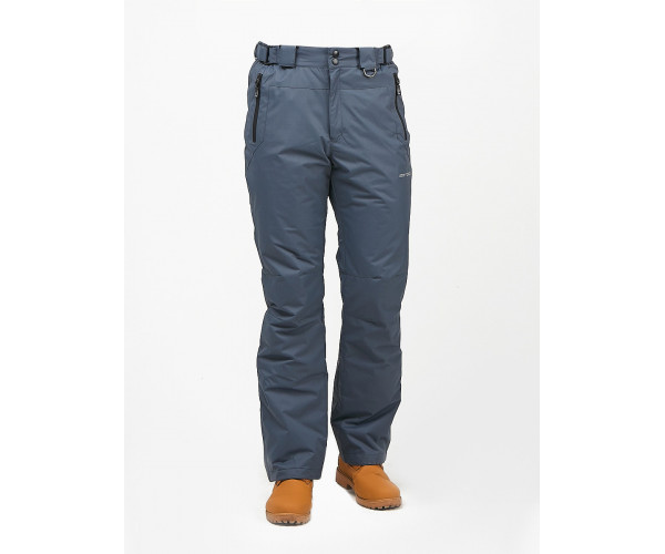 Мужские зимние горнолыжные брюки темно-серого цвета 18005TC