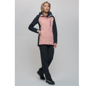 Костюм  женский розового цвета 02030R