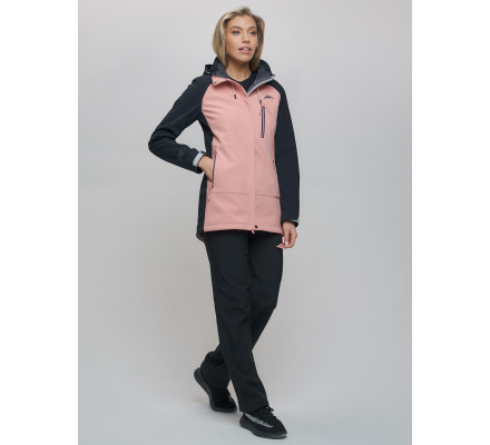 Костюм  женский розового цвета 02030R