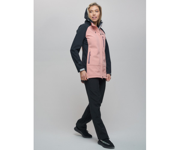 Костюм  женский розового цвета 02030R