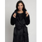 Пальто женское зимнее черного цвета 41881Ch
