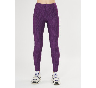Леггинсы женские темно-фиолетового цвета 1165TF