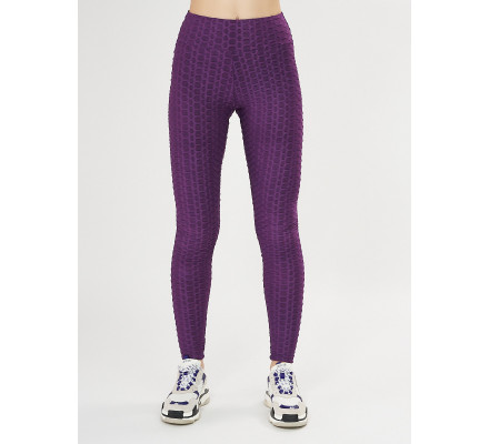 Леггинсы женские темно-фиолетового цвета 1165TF