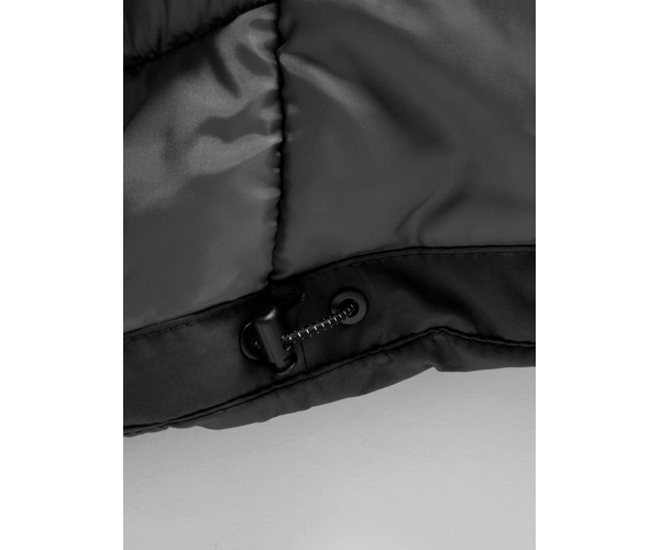 Парка зимняя Valianly для девочки черного цвета 9042Ch