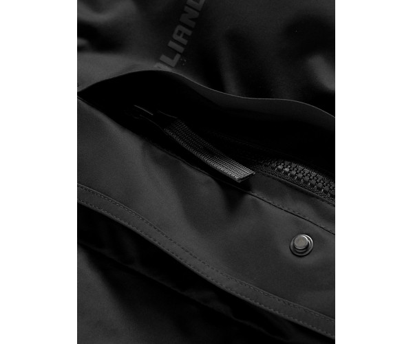 Парка зимняя Valianly для девочки черного цвета 9042Ch