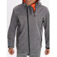 Ветровка мужская серого цвета 775Sr