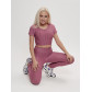 Костюм для фитнеса женский розового цвета 2001R