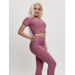 Костюм для фитнеса женский розового цвета 2001R