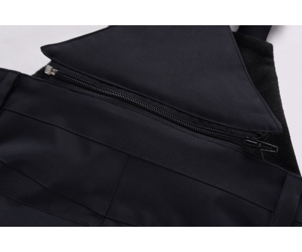 Горнолыжный костюм детский Valianly черного цвета 9001Ch