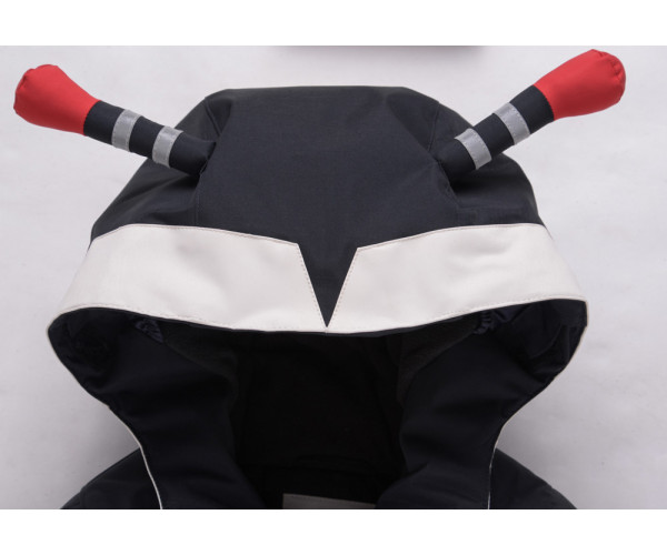 Горнолыжный костюм детский Valianly черного цвета 9001Ch