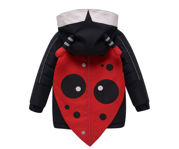 Горнолыжный костюм детский Valianly черного цвета 9001Ch