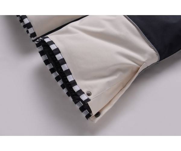 Горнолыжный костюм детский Valianly черного цвета 9001Ch