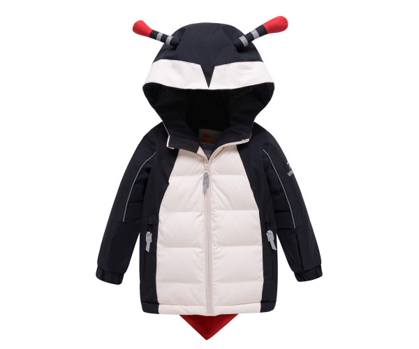 Горнолыжный костюм детский Valianly черного цвета 9001Ch