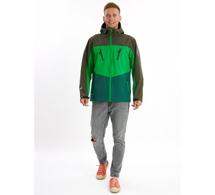 Ветровка мужская зеленого цвета 776Z