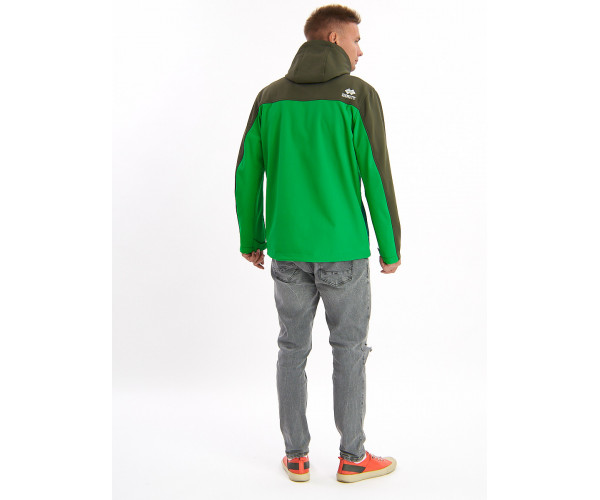 Ветровка мужская зеленого цвета 776Z