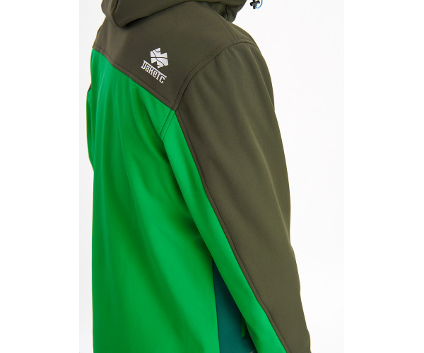 Ветровка мужская зеленого цвета 776Z
