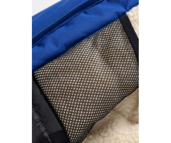 Парка зимняя Valianly для мальчика синего цвета 9033S