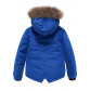 Парка зимняя Valianly для мальчика синего цвета 9033S