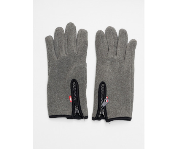 Перчатки женские на флисе темно-коричневого цвета 612Sr