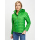 Стеганная куртка зеленого цвета 33315Z