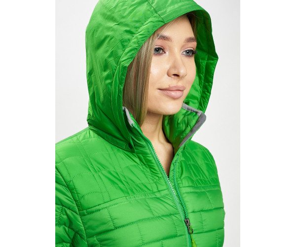 Стеганная куртка зеленого цвета 33315Z