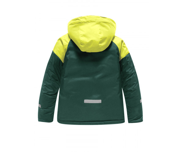 Горнолыжный костюм Valianly детский темно-зеленого цвета 90071TZ