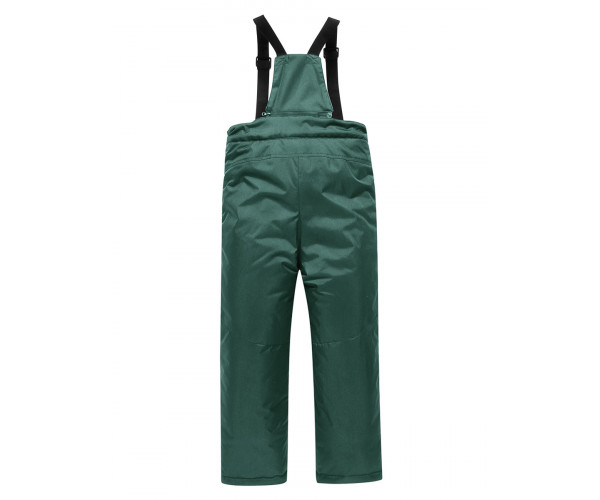 Горнолыжный костюм Valianly детский темно-зеленого цвета 90071TZ