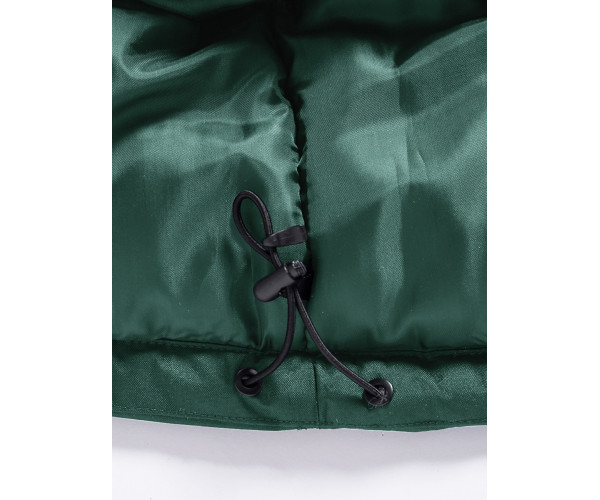 Горнолыжный костюм Valianly детский темно-зеленого цвета 90071TZ