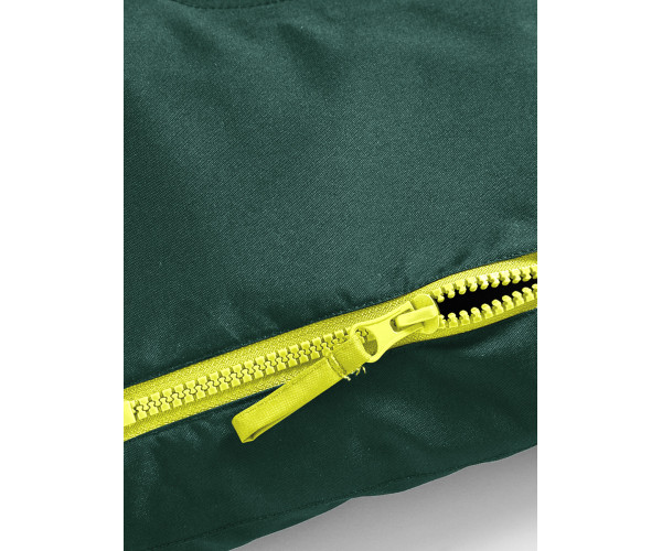 Горнолыжный костюм Valianly детский темно-зеленого цвета 90071TZ