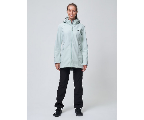 Костюм женский  бирюзового цвета 02037Br