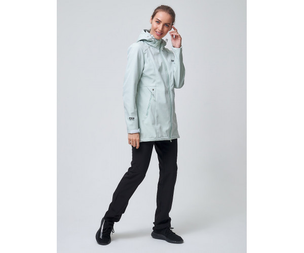 Костюм женский  бирюзового цвета 02037Br