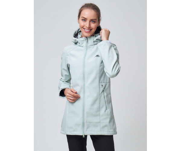 Костюм женский  бирюзового цвета 02037Br