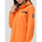 Ветровка  женская оранжевого цвета 2034O