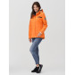 Ветровка  женская оранжевого цвета 2034O