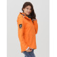 Ветровка  женская оранжевого цвета 2034O
