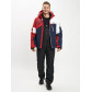 Горнолыжный костюм мужской красного цвета 077019Kr