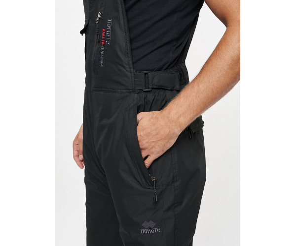 Горнолыжный костюм мужской красного цвета 077019Kr