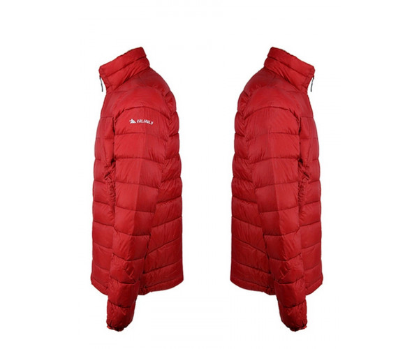 Пуховик еврозима Valianly бордового цвета 92117Bo