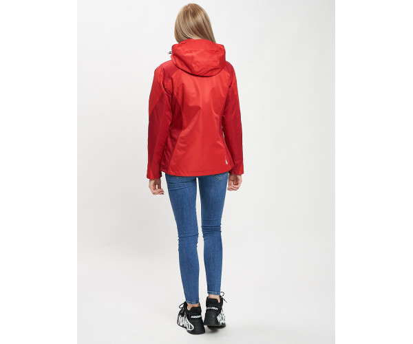 Куртка демисезонная 3 в 1 красного цвета 33213Kr