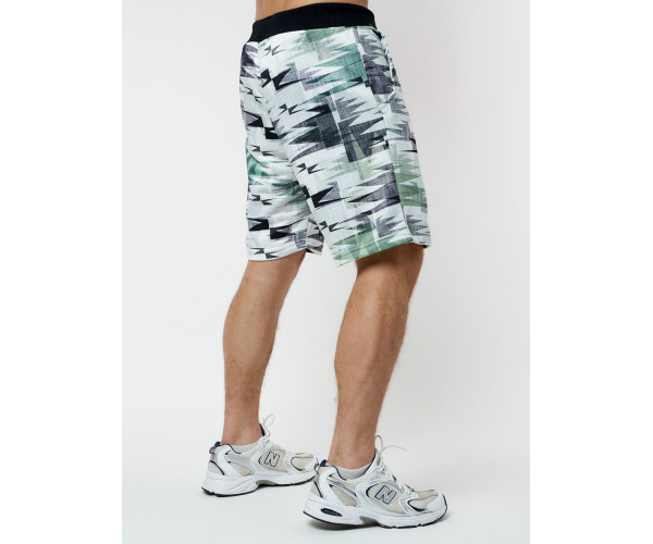 Костюм шорты и майка салатового цвета 225302Sl