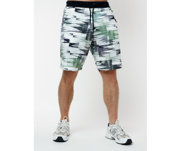 Костюм шорты и майка салатового цвета 225302Sl