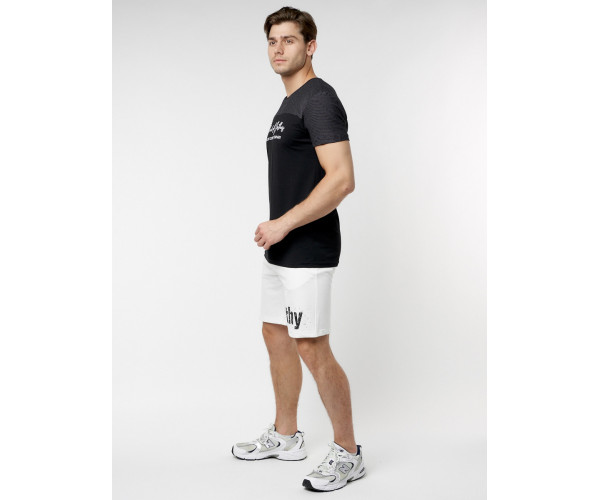 Футболка мужская черного цвета 229002Ch