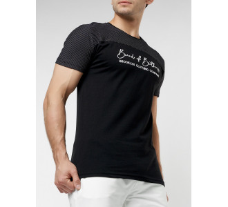 Футболка мужская черного цвета 229002Ch