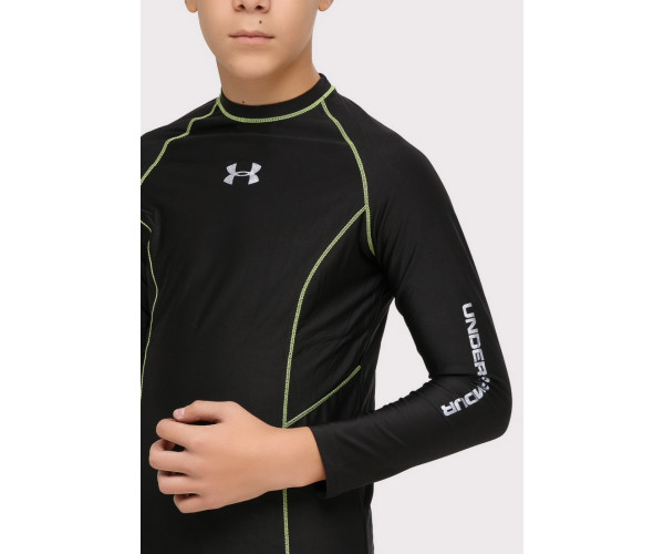 Подростковое для мальчика всесезонный термобелье черного цвета 9043Ch